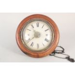 A 19th Century 'Postmans' alarm wall clock