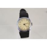 A 1940's WWII marked SS military style watch
