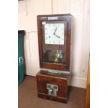 A National Time Recorder Co Ltd time clock, marked St Mary Cray,