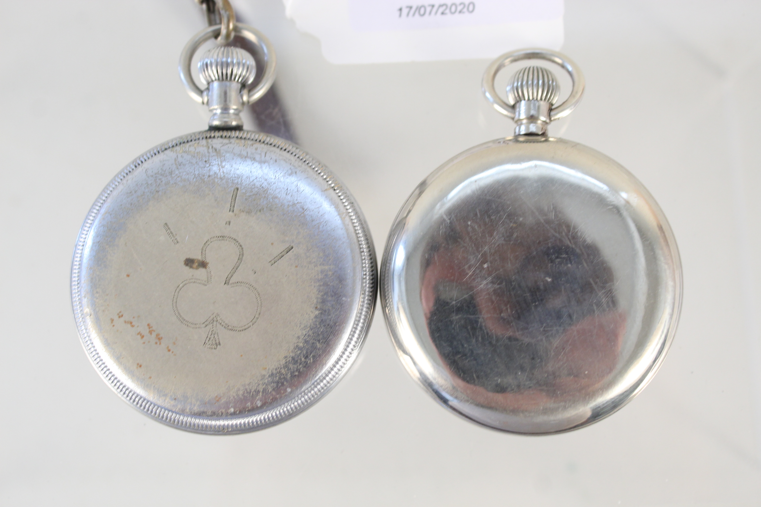 An Armstrong & Bros military pocket watch plus a Waltham military pocket watch - Image 2 of 4