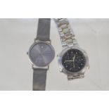 Skagen of Denmark titanium quartz gents watch plus a Citizen quartz chronograph gents watch