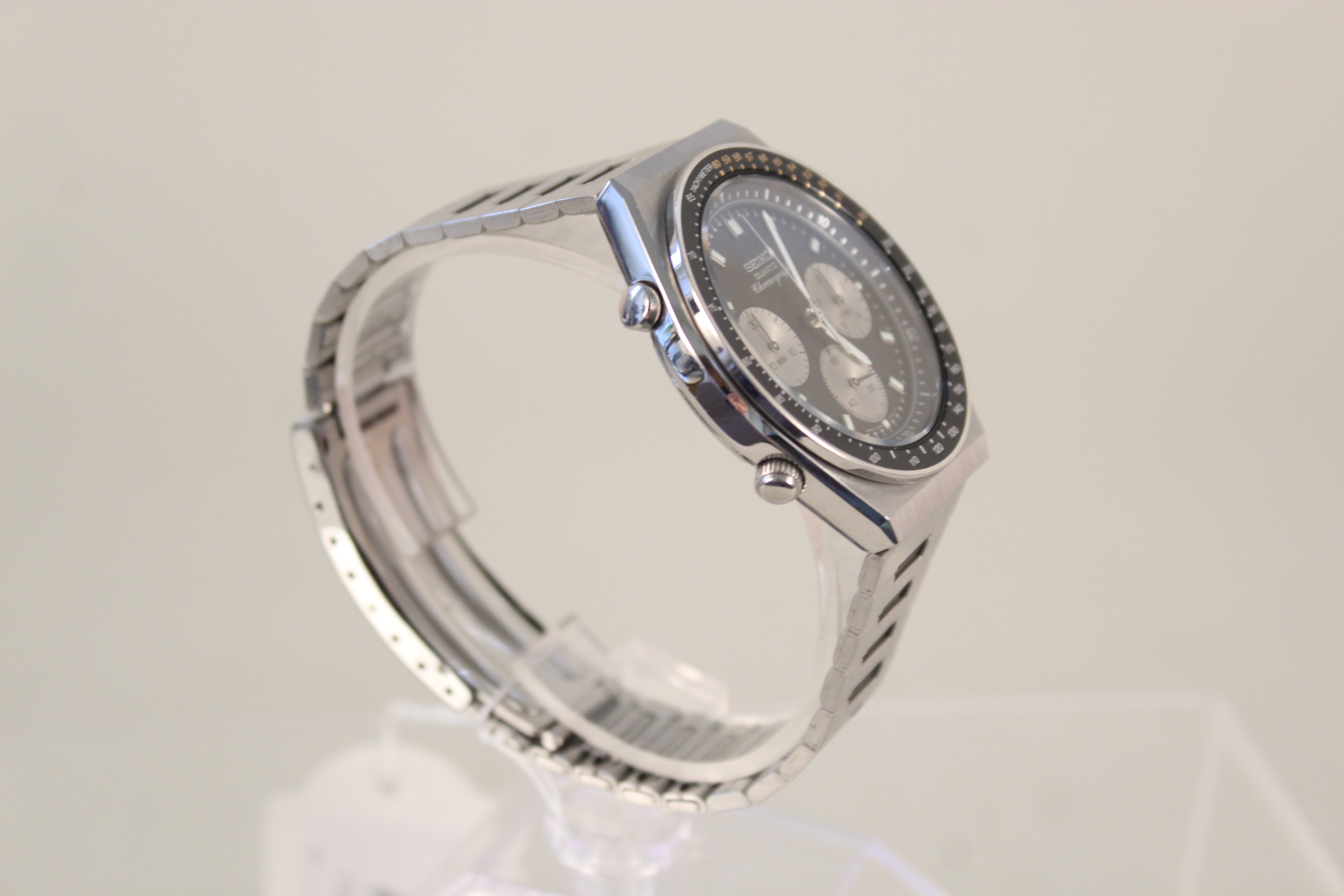 A Seiko quartz chronograph watch, 7A28-703B numbers, - Image 3 of 6