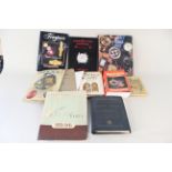 Assorted horological related books and magazines including watch part catalogues