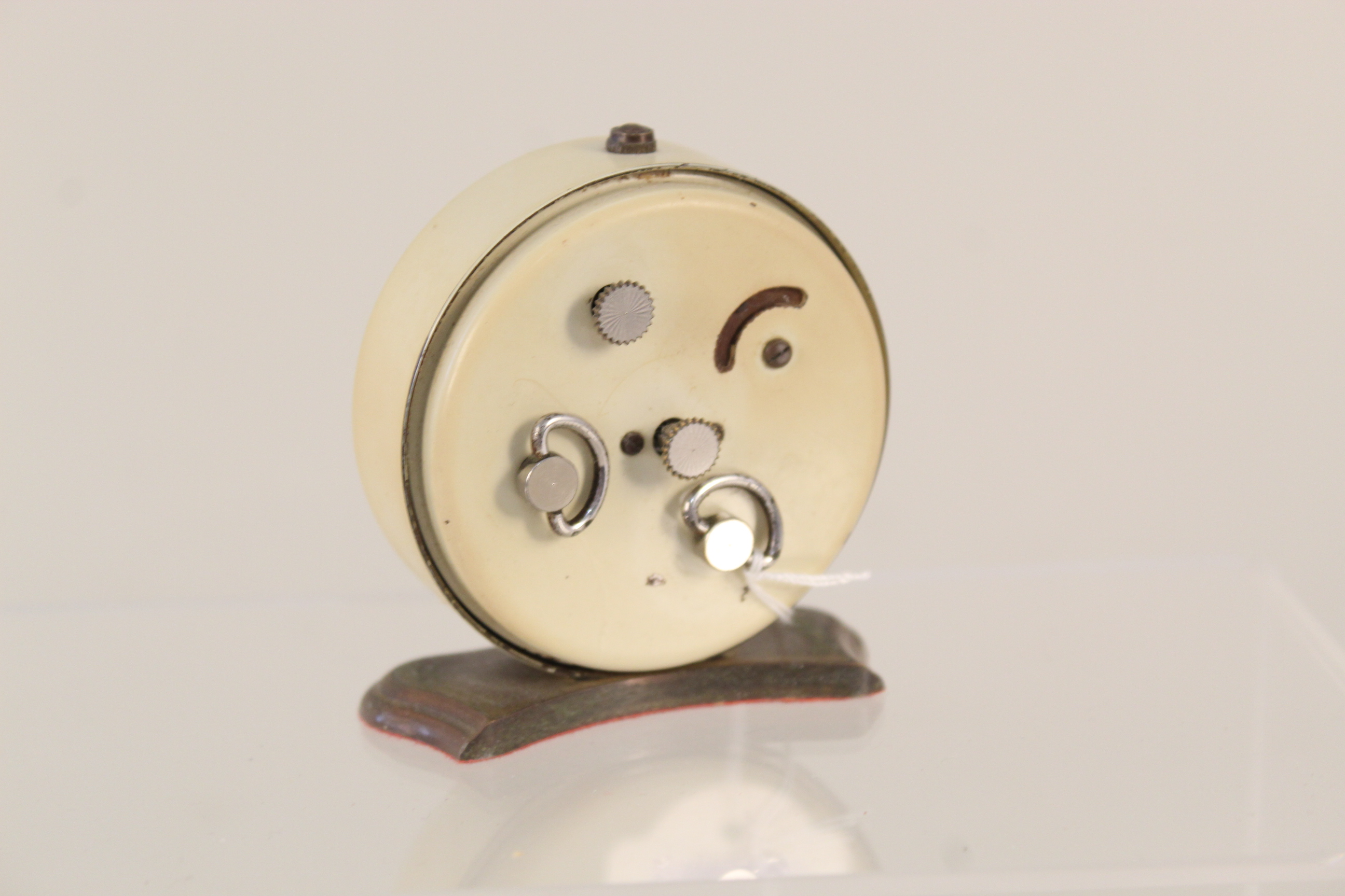 An Oris vintage 7 jewel desk alarm clock - Image 2 of 4