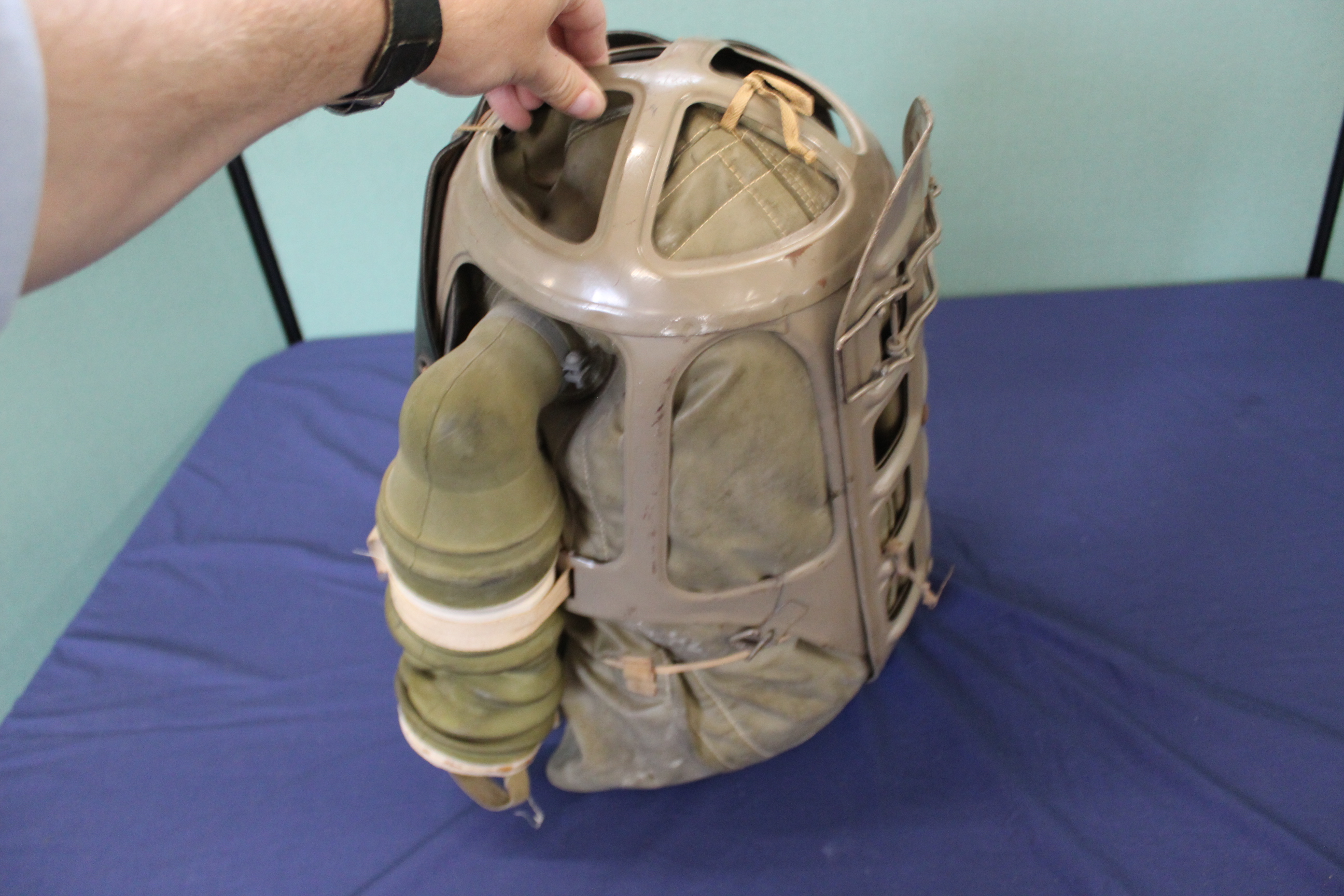 A WWII babys respirator with doll as model - Image 3 of 3