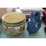 Royal Doulton Series ware jardiniere of country cottages,