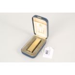 A boxed Dunhill gold plated "Cartier Licence" lighter