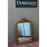 A 19th Century French gilt wall mirror