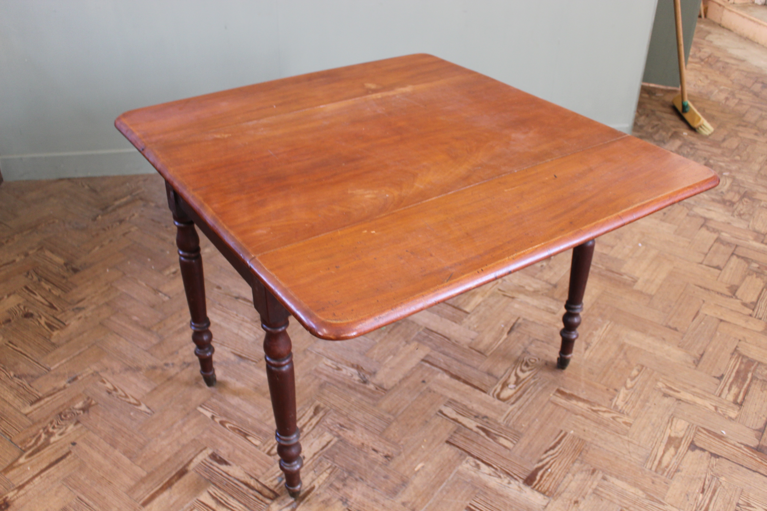 A mid 19th Century mahogany Pembroke table, - Image 2 of 3