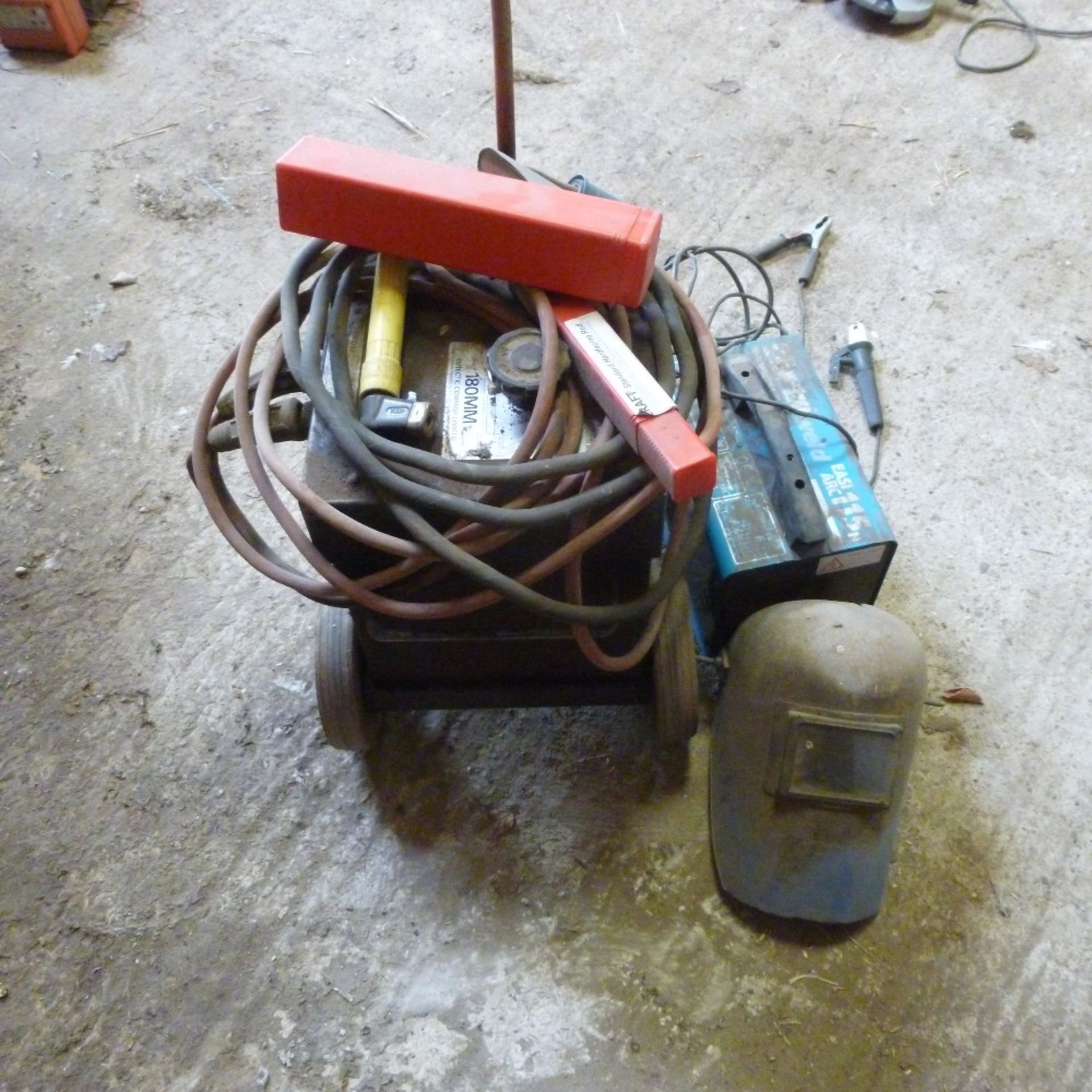 Clarke Easi Arc 115 electric welder and Eutectic 180mm electric welder and spares - Image 2 of 2