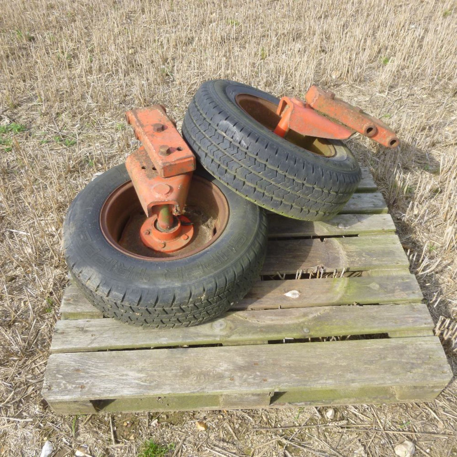 2 Plough wheels