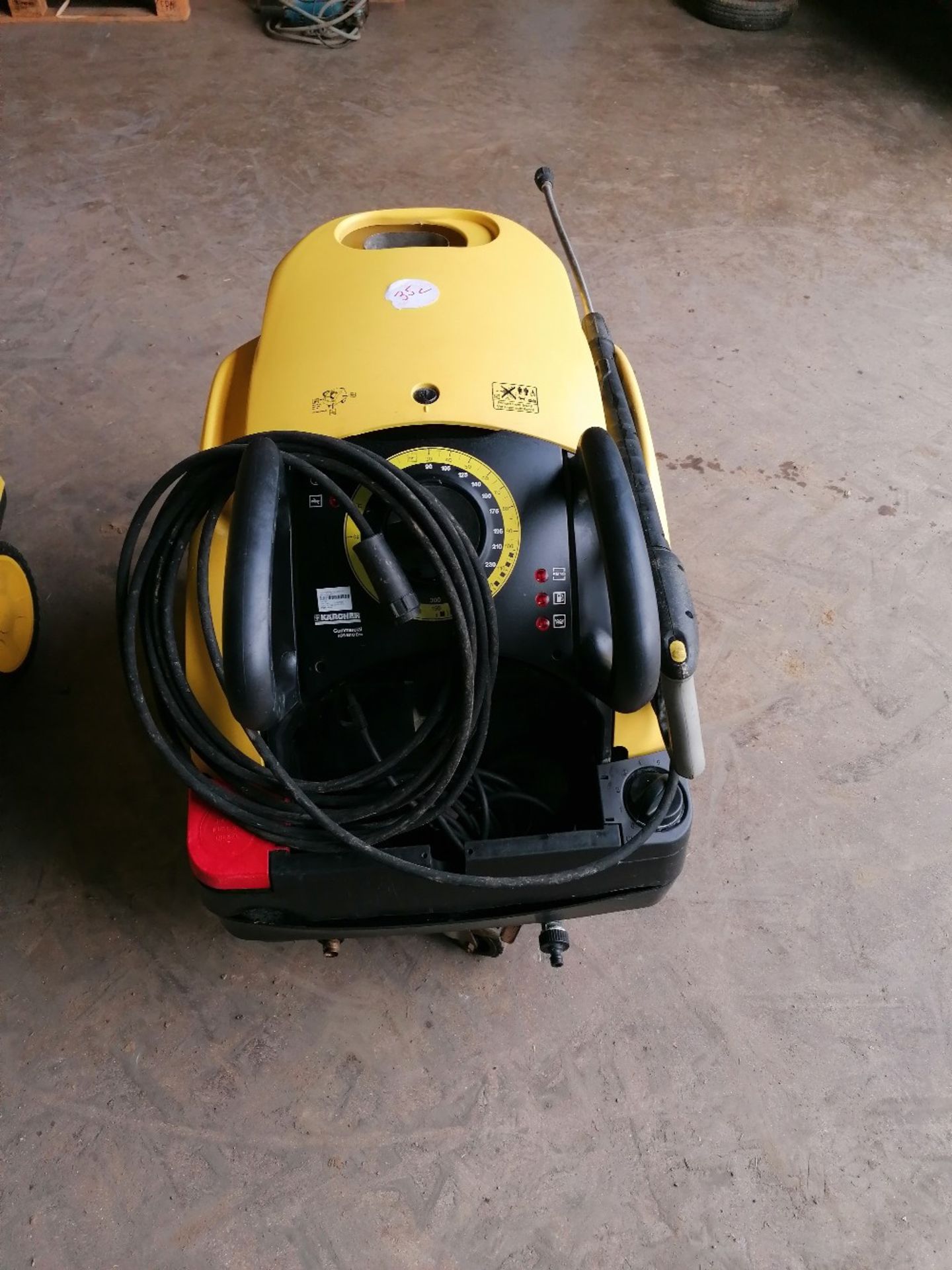 Karcher HDS 601 C Hot water pressure washer. No VAT on this item.