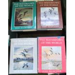 "The Waterfowl of the World" by Jean Delacour, illustrated by Peter Scott, four volumes,