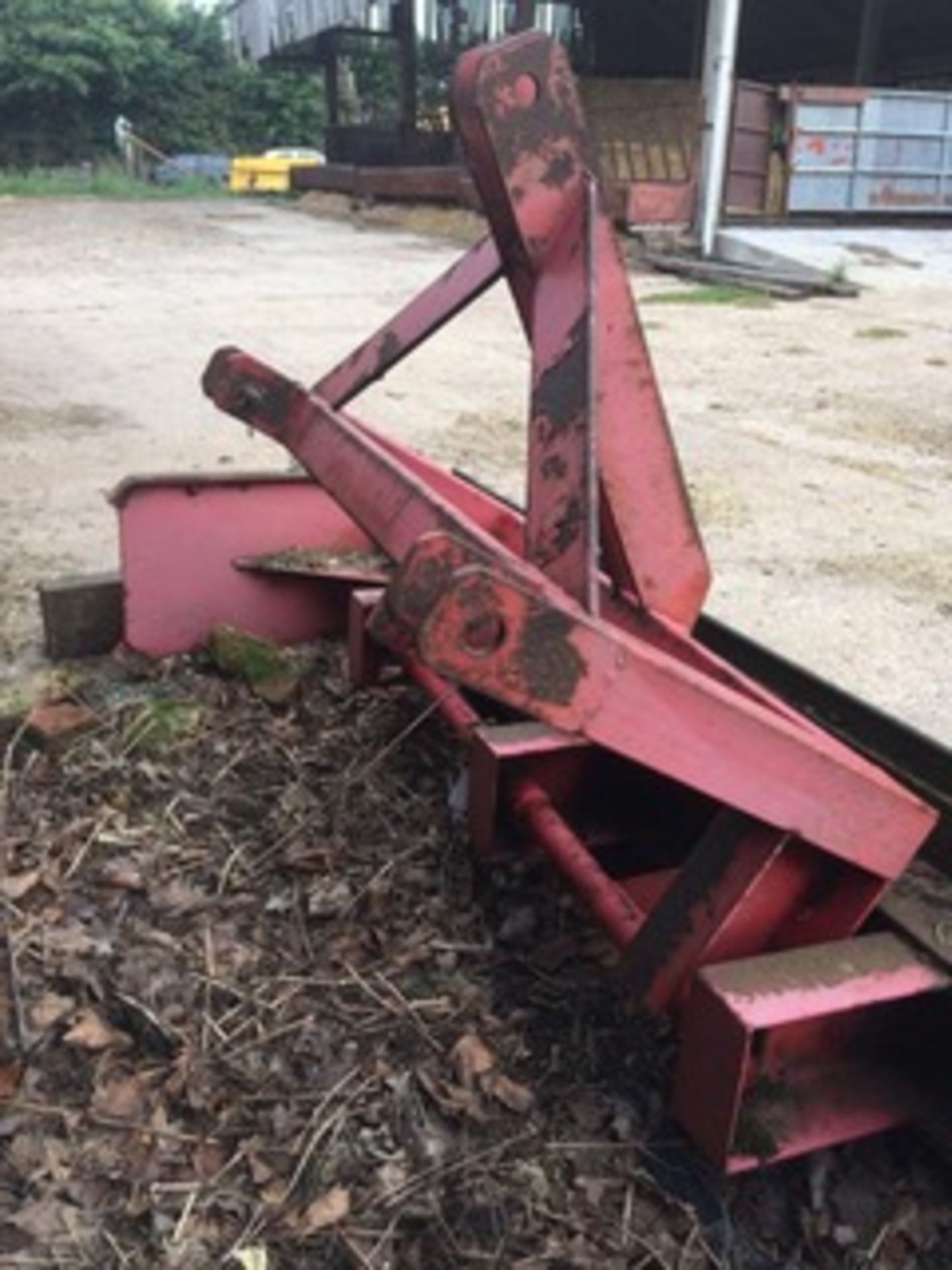 Yard scraper. Stored near Beccles, Suffolk. No VAT on this item.