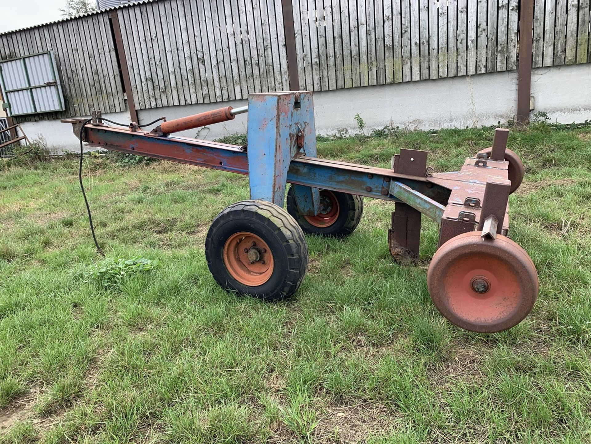 Trailed single leg mole plough - G Miles & Son - Machine No. 3462, Patent No. - Image 4 of 4