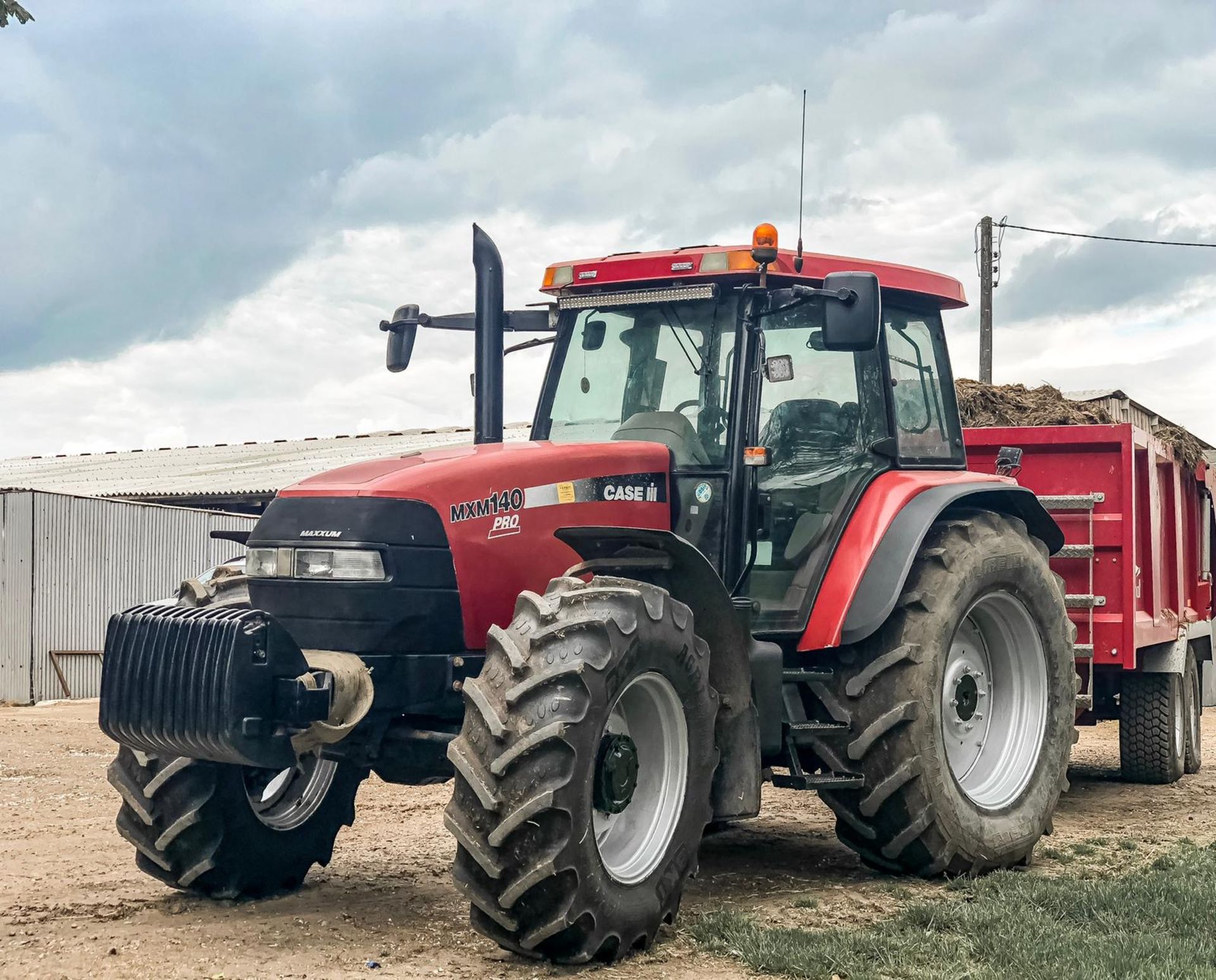 2005 Case MXM140 Pro Tractor (8900 hours) - Image 3 of 6