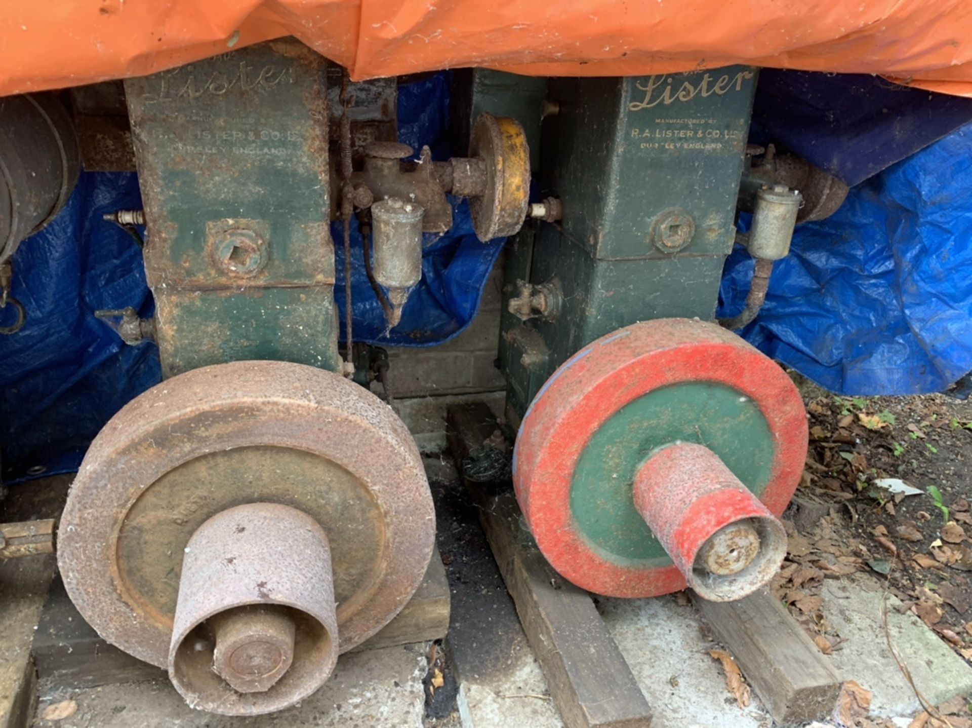 2 x Lister engines. Stored near Gorleston, Norfolk No VAT on this item.