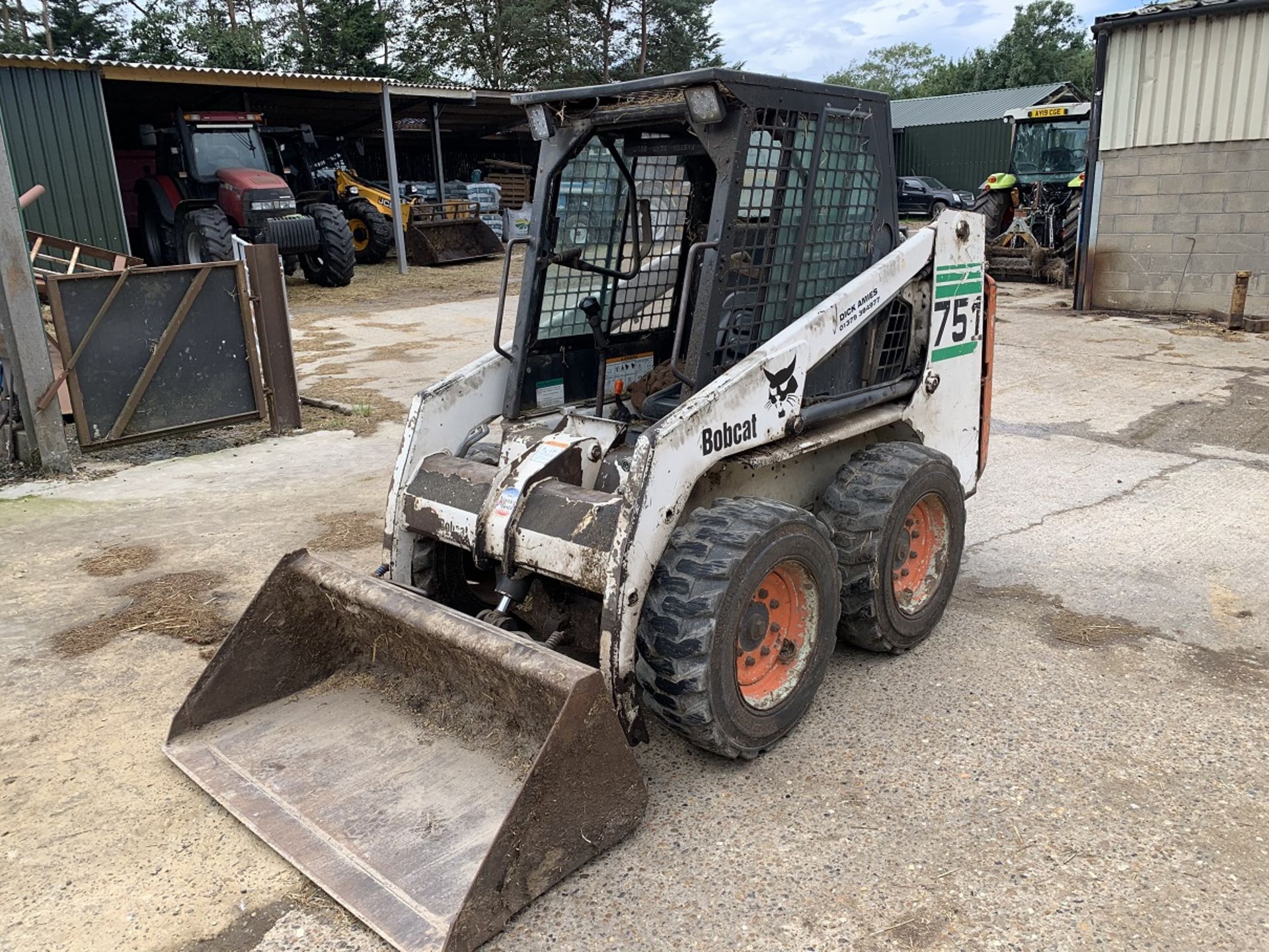 Bobcat 751 compact skid steer (1999) Rebuilt Engine in March 2020 Comes with Spare wheel,