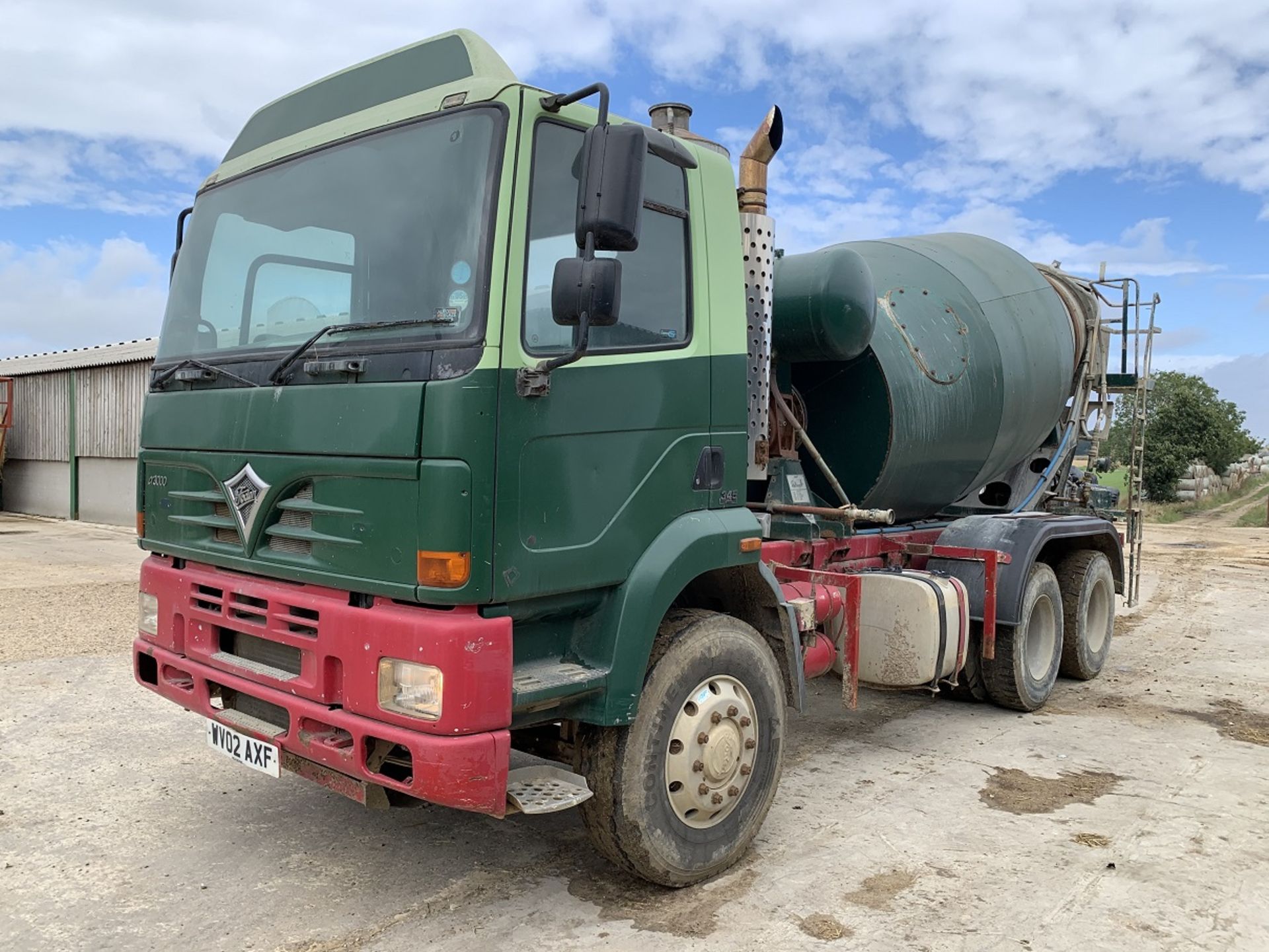 Foden Concrete Mixer Lorry 3000-345 (2002) - Mixer year 2011. - Image 5 of 7