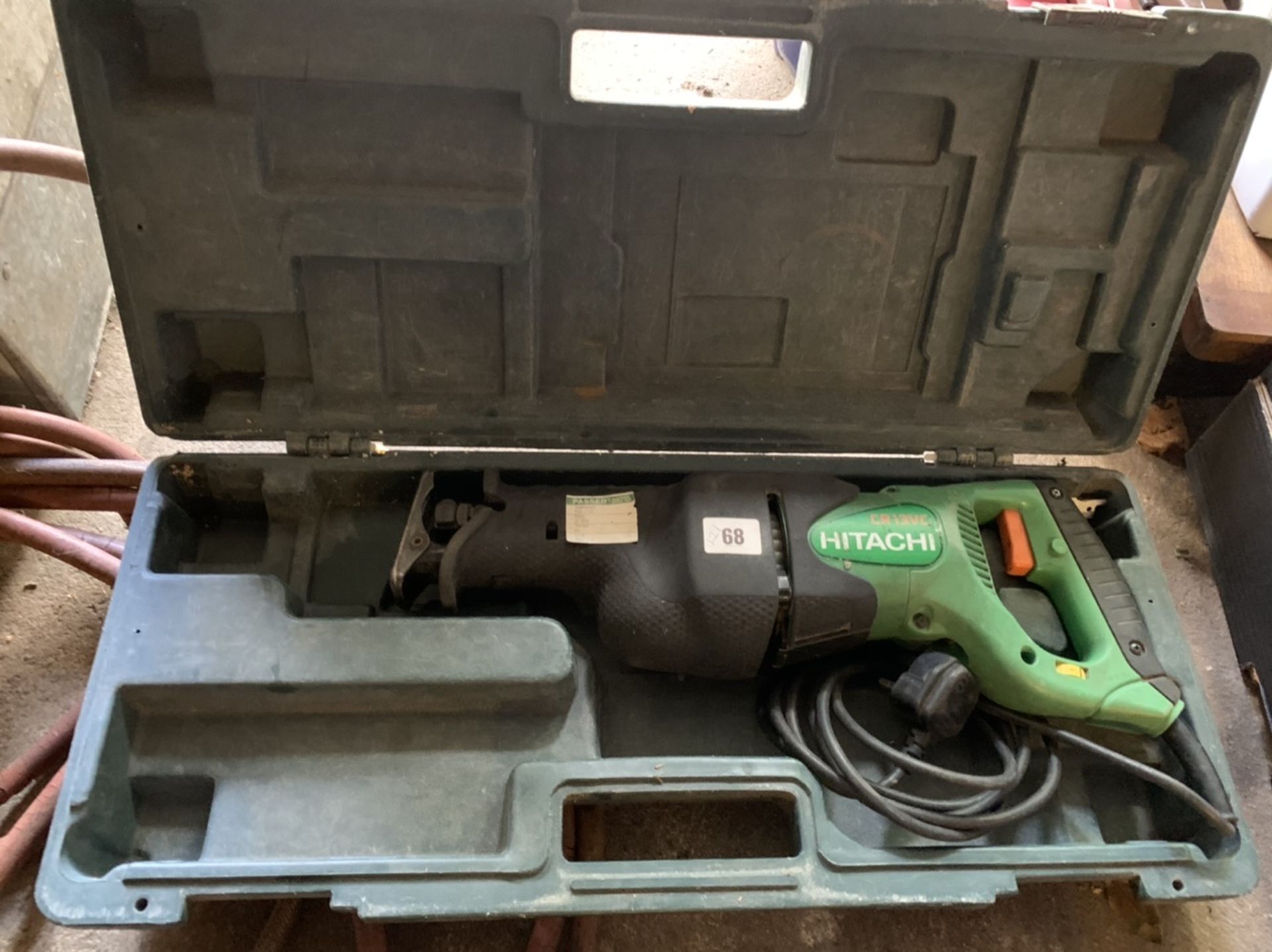 Hitachi Reciprocating saw 13 amp plug. Electrical safety test passed (11.09.20).