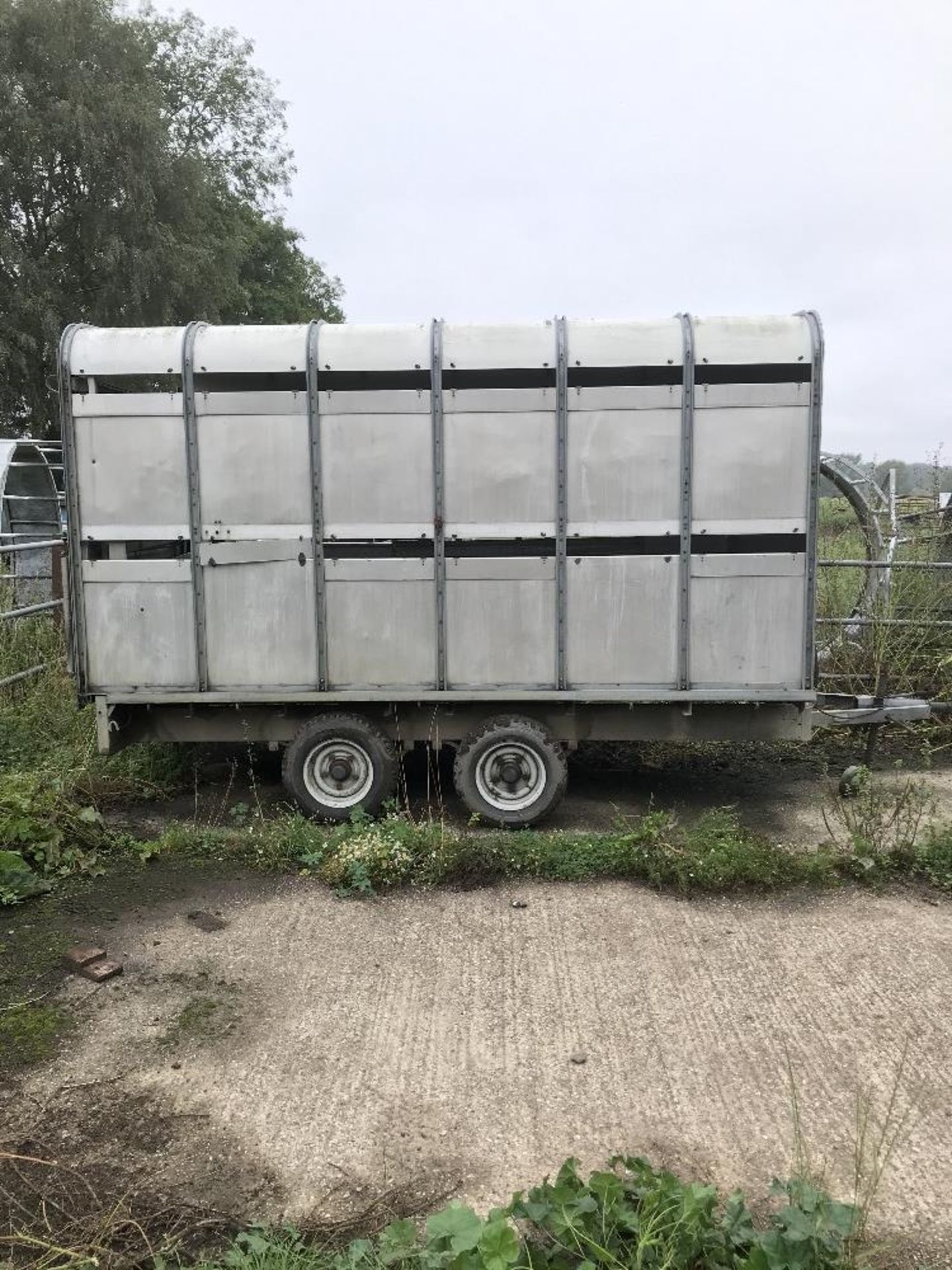 Ifor Williams 12ft x 6ft livestock trailer in very good condition. Stored near Kirby Cane, Bungay.