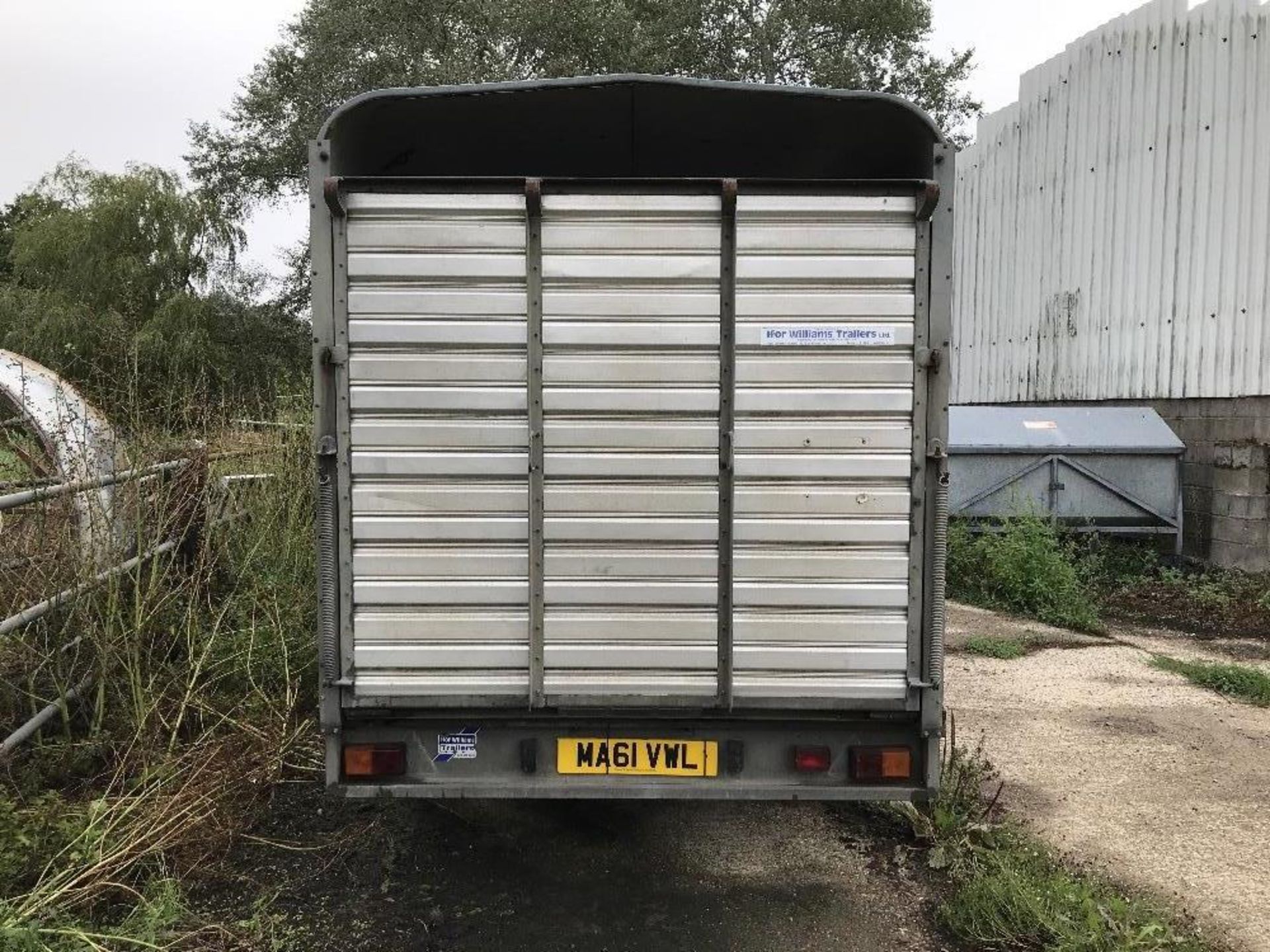 Ifor Williams 12ft x 6ft livestock trailer in very good condition. Stored near Kirby Cane, Bungay. - Image 3 of 6