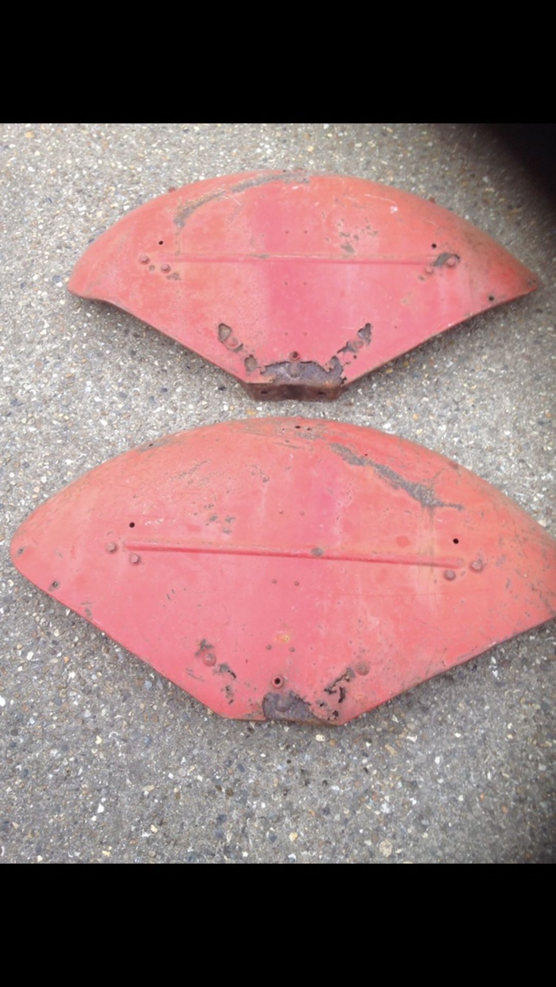 Massey Ferguson wings. Stored near Bungay, Suffolk. No VAT on this item.