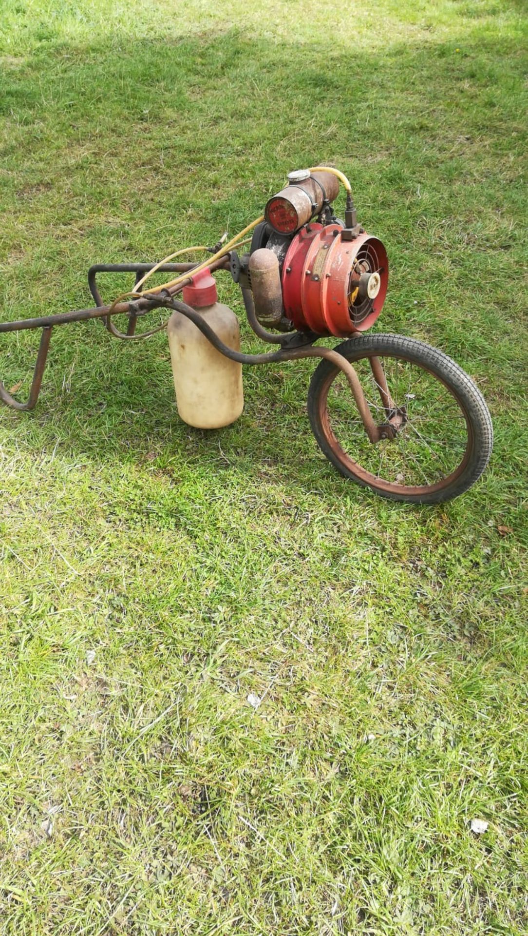 Micronette sprayer, 2 stroke engine free and complete but sold as seen - not had running. - Image 2 of 5