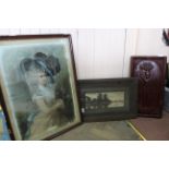 A framed print 'The Stolen Duchess',