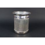 A silver plated Cartier ice bucket,