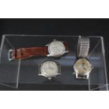 Three gentleman's wristwatches including Titus