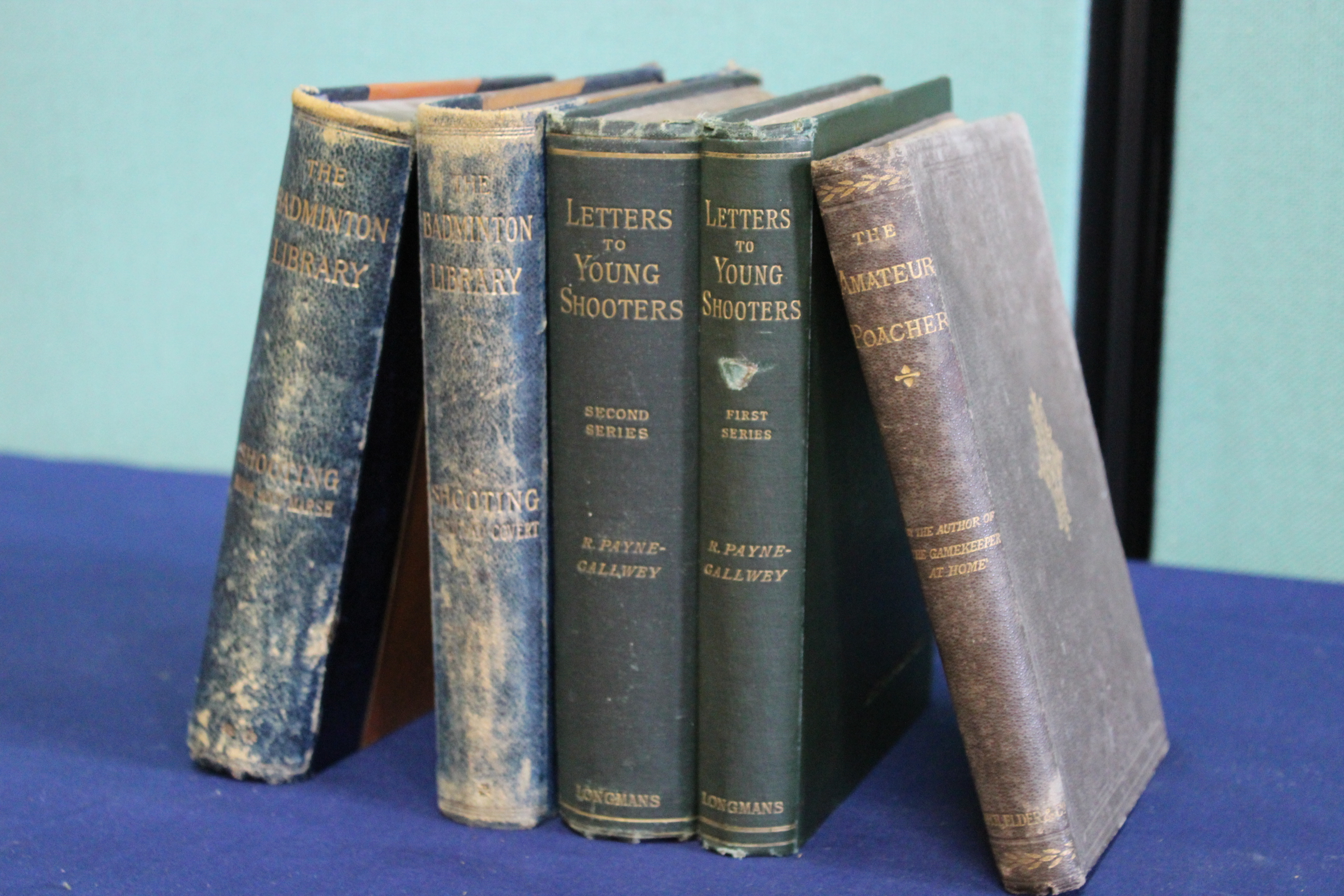 Five shooting related volumes, first and second series 'Letters to Young Shooters' (1890 and 1892), - Bild 2 aus 3