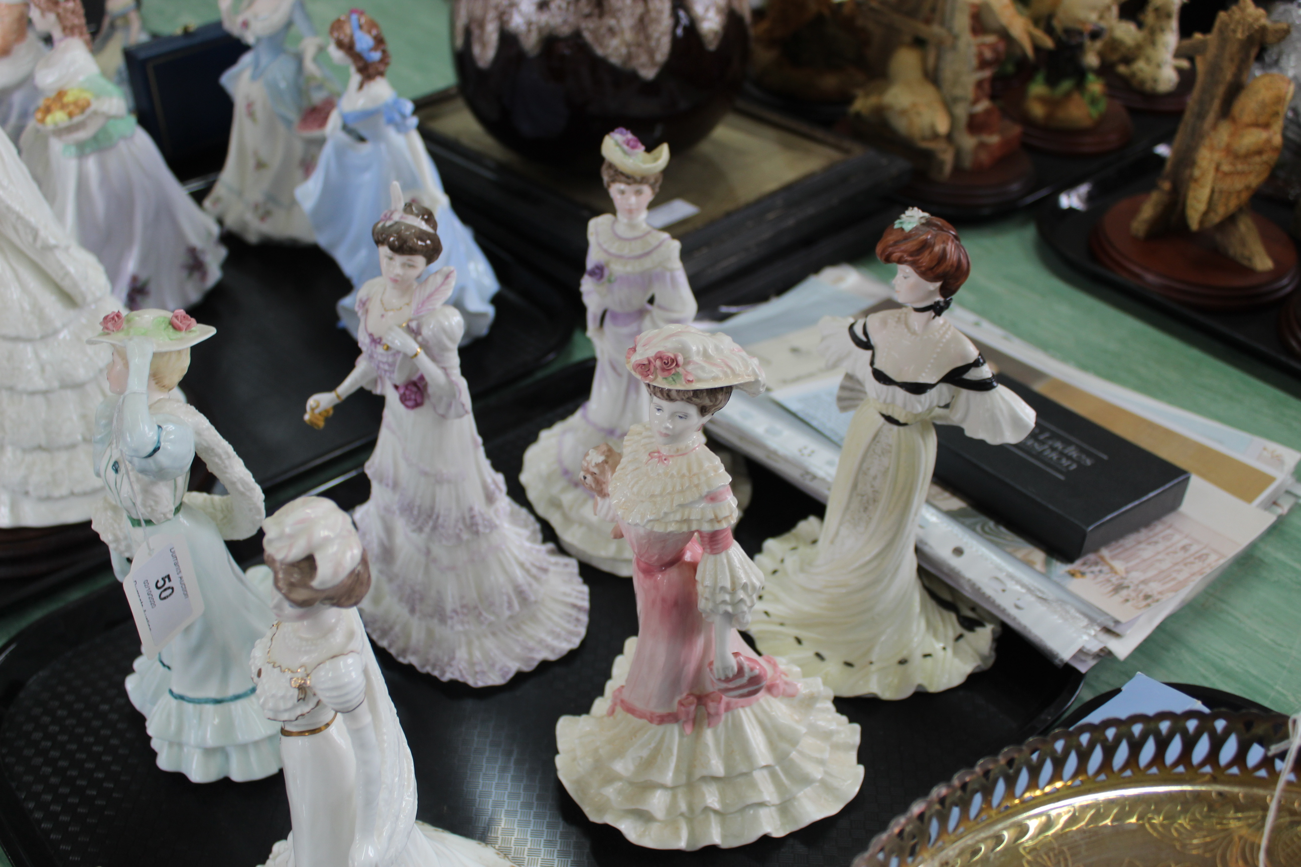 Six Coalport Golden Age figurines - Image 2 of 3