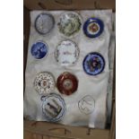 A collection of approx fifty miniature plates