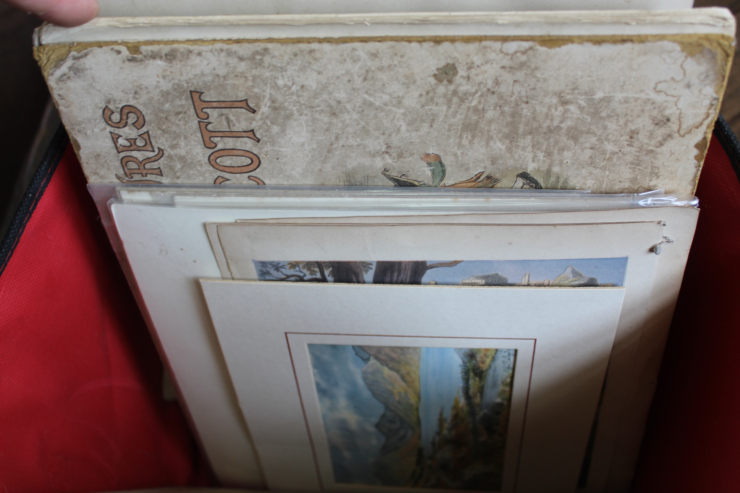 A quantity of assorted pictures and prints including a watercolour of a little girl and a Randolph - Image 2 of 4