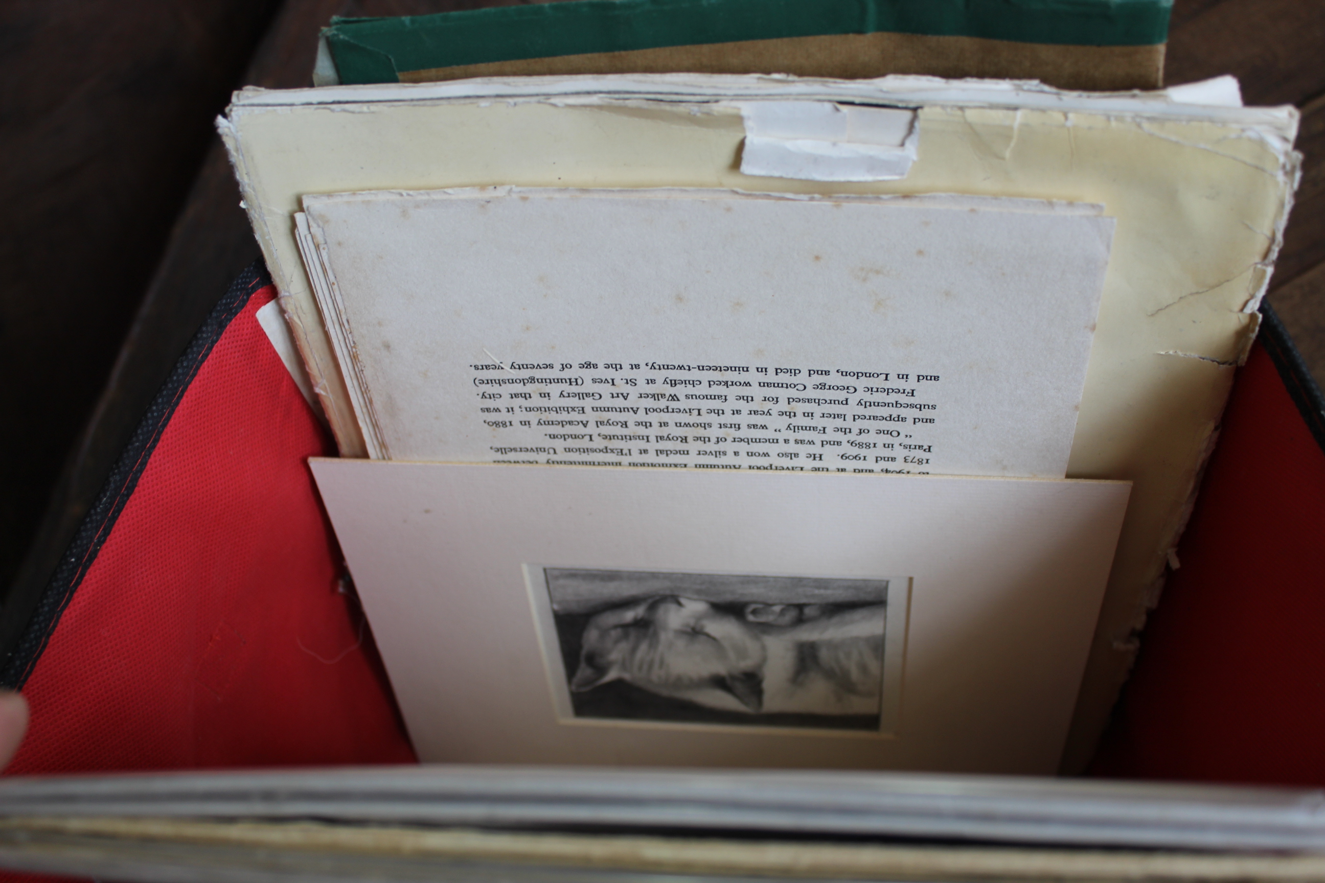A quantity of assorted pictures and prints including a watercolour of a little girl and a Randolph - Image 4 of 4