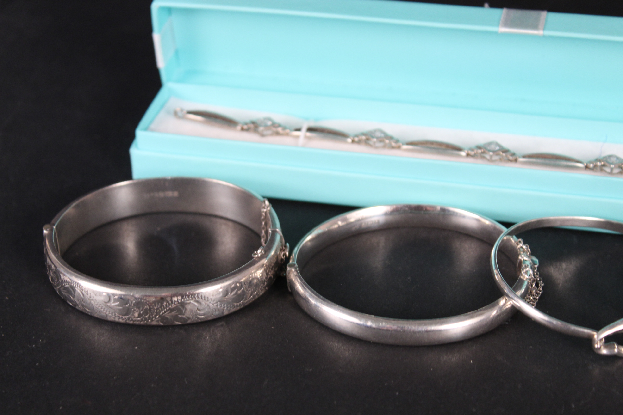 Five silver bracelets - Image 3 of 3