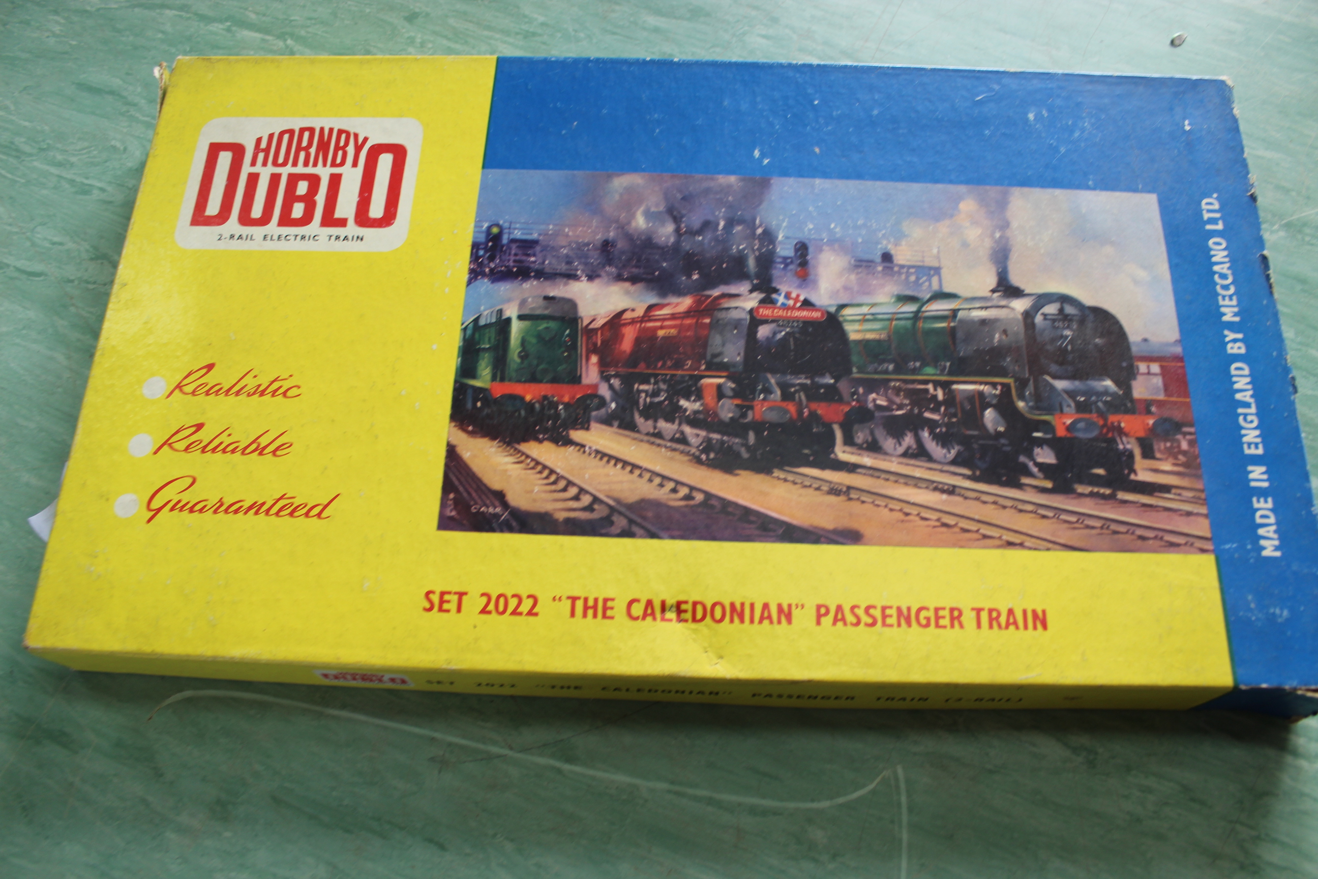 A boxed Hornby Dublo set 2022 'The Caledonian' passenger trail (two rail),