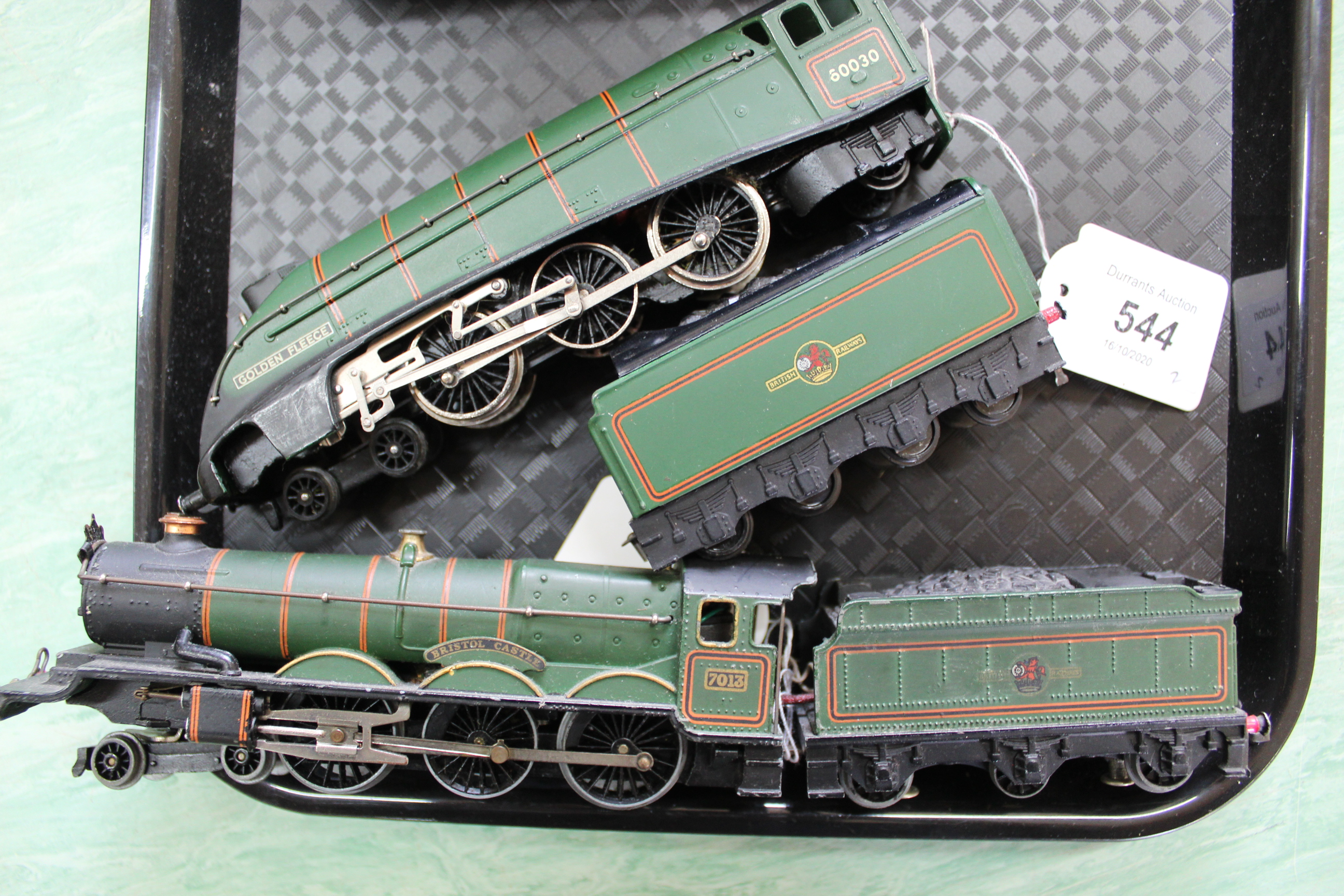 Two Hornby Dublo unboxed locos and tenders,