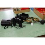 A pair of Russian Tento 7x50 binoculars,