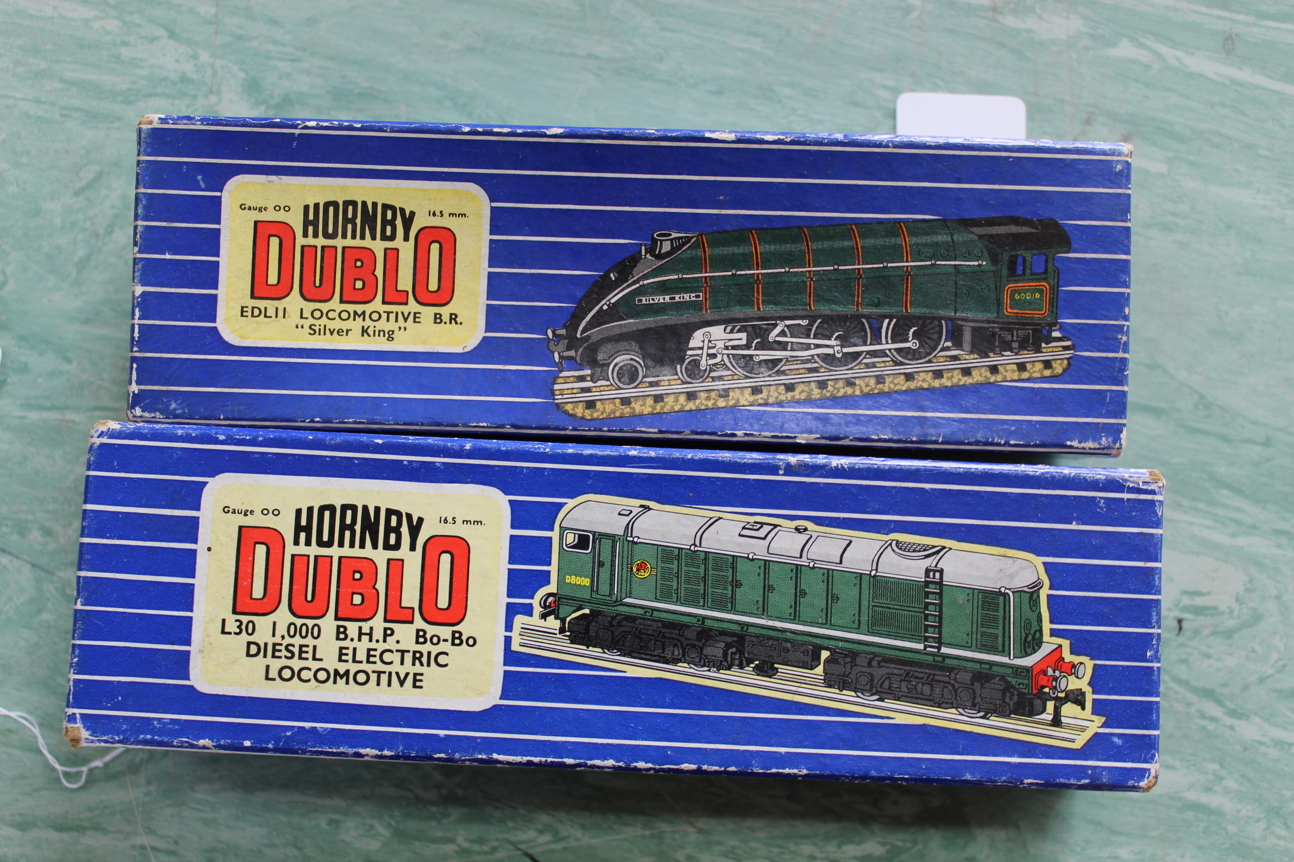 Two boxed Hornby Dublo locomotives EDL II 'Silver King' and L30 (good condition boxes with signs of