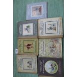 A collection of eight vintage childrens books including The Story of Mr Prettimouse and The Great