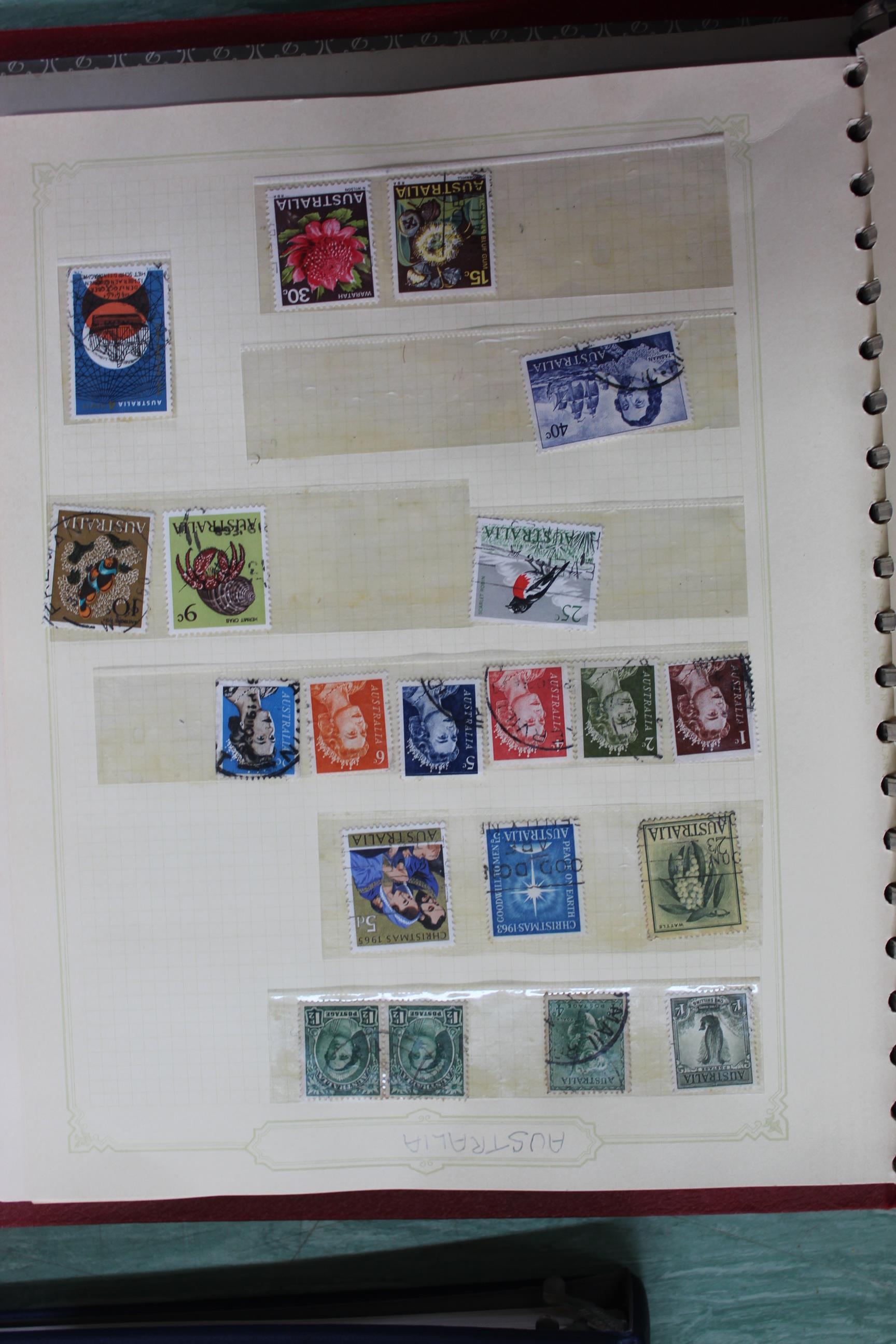 Five stamp albums including GB from Victorian to QEII, - Image 2 of 3
