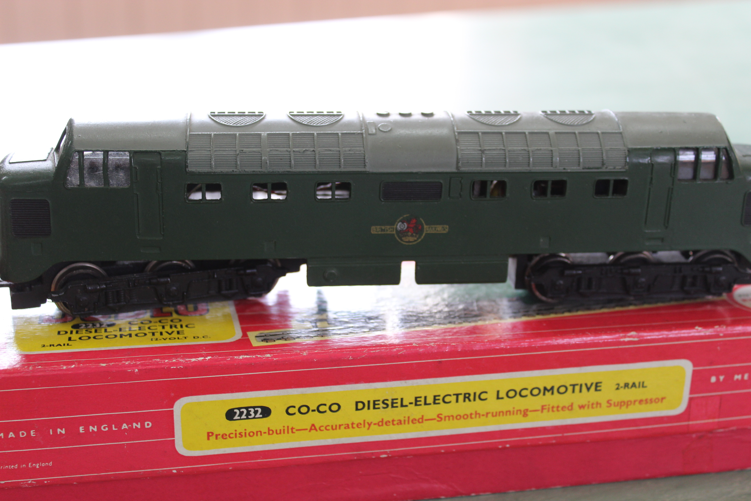 Two boxed Hornby Dublo locomotives 2224 with tender and 2232 (good condition boxes with signs of - Image 3 of 3
