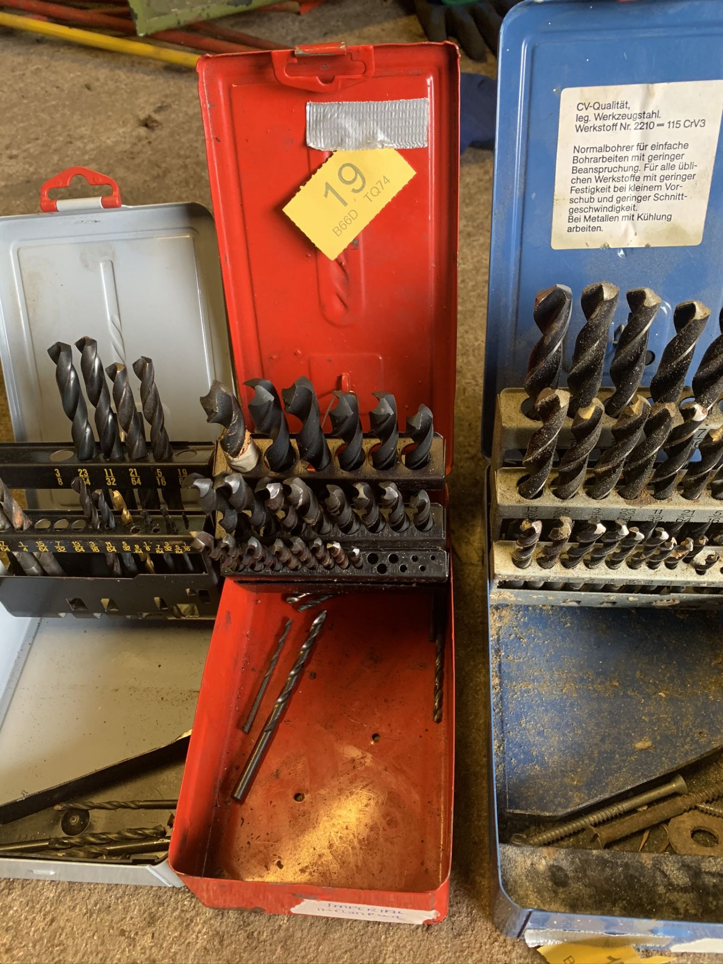 3 boxes of drill bits. Stored near Gorleston, Norfolk. No VAT on this item. - Image 3 of 4