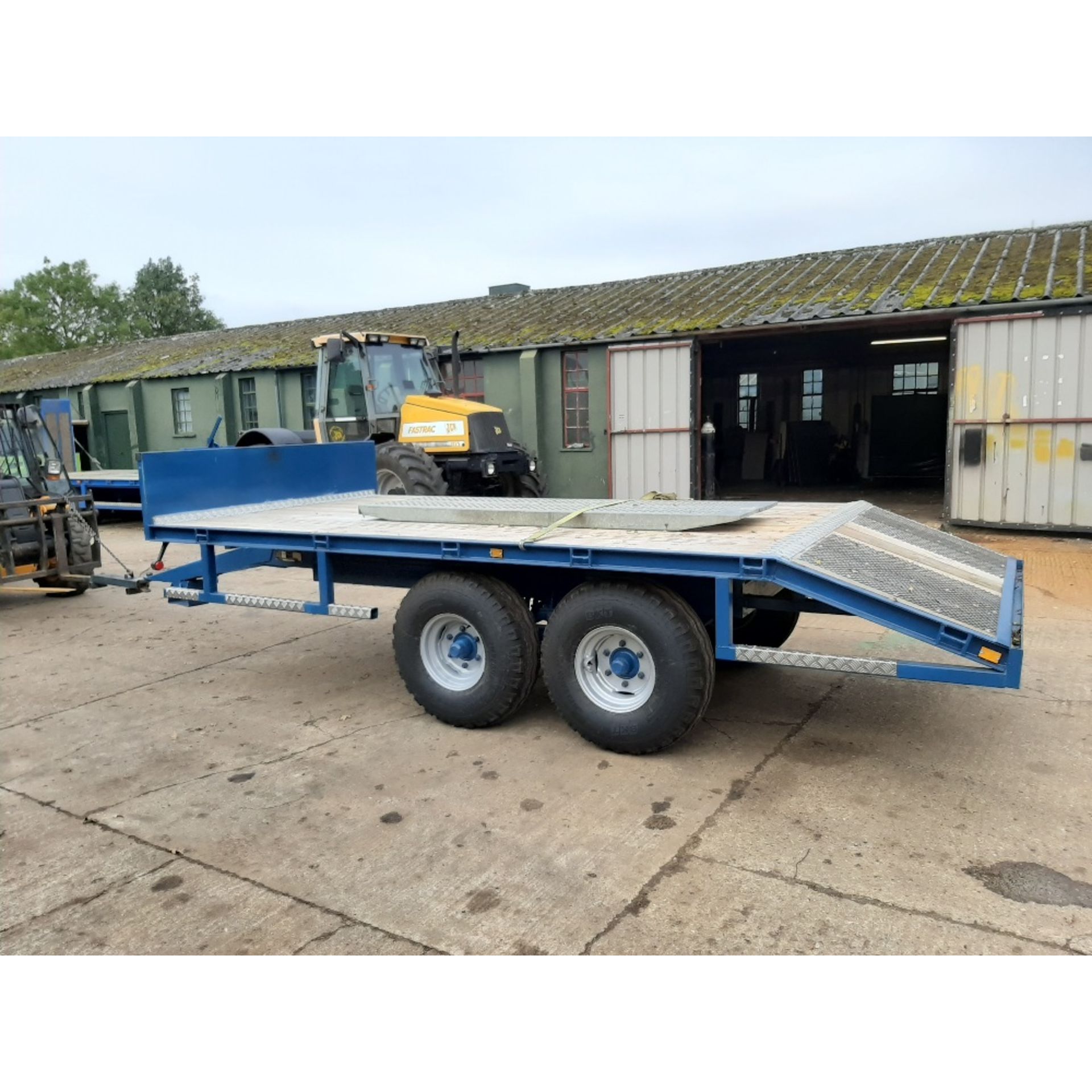 New Build Beaver Tail Trailer Built On A Second Hand Salop Chassis New New Build Beaver Tail Trailer Built On A Second Hand Salop Chassis New
