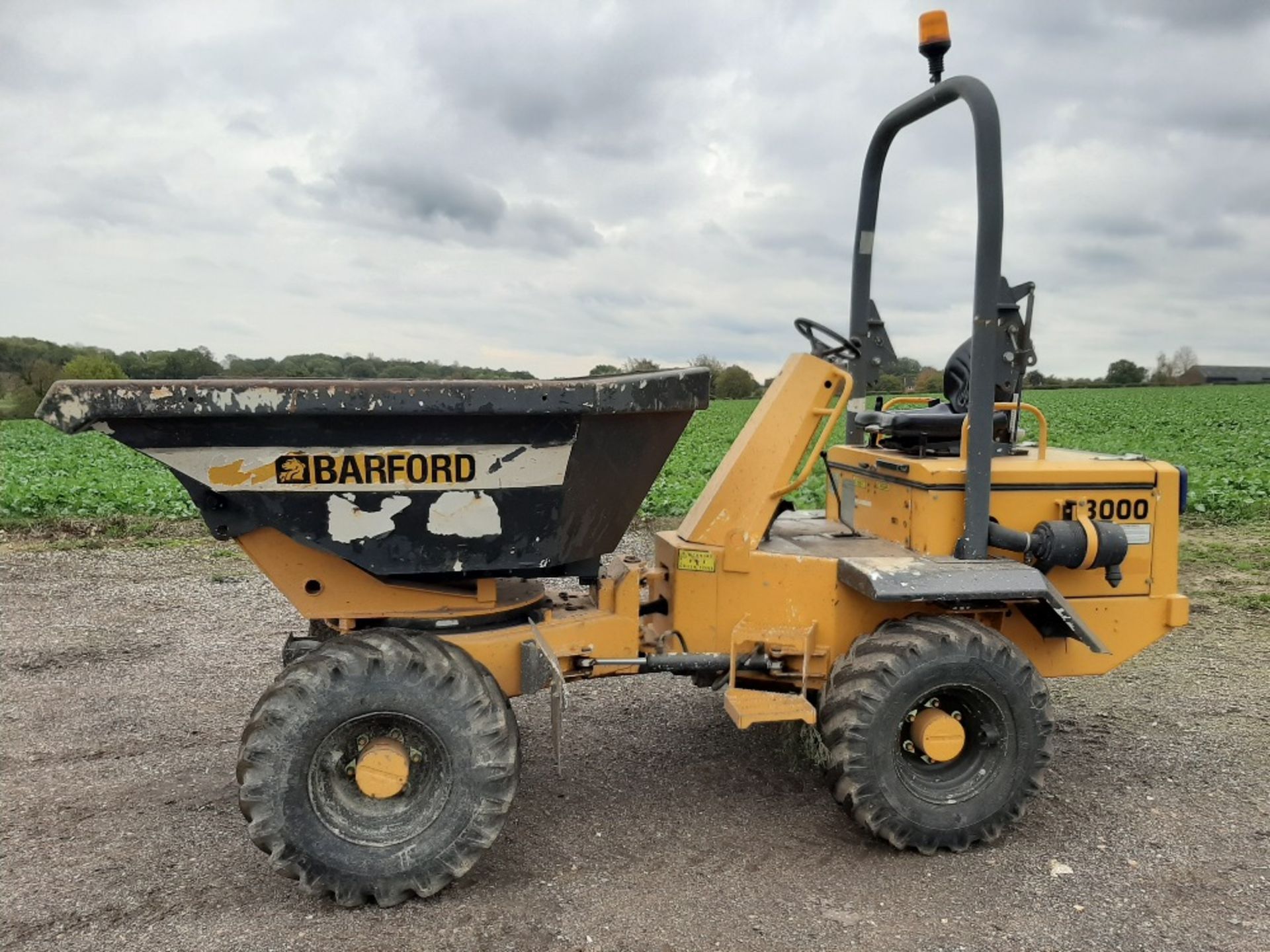 3 tonne swivel tip Barford dumper, 2007, new clutch fitted 4 weeks ago ready to work.