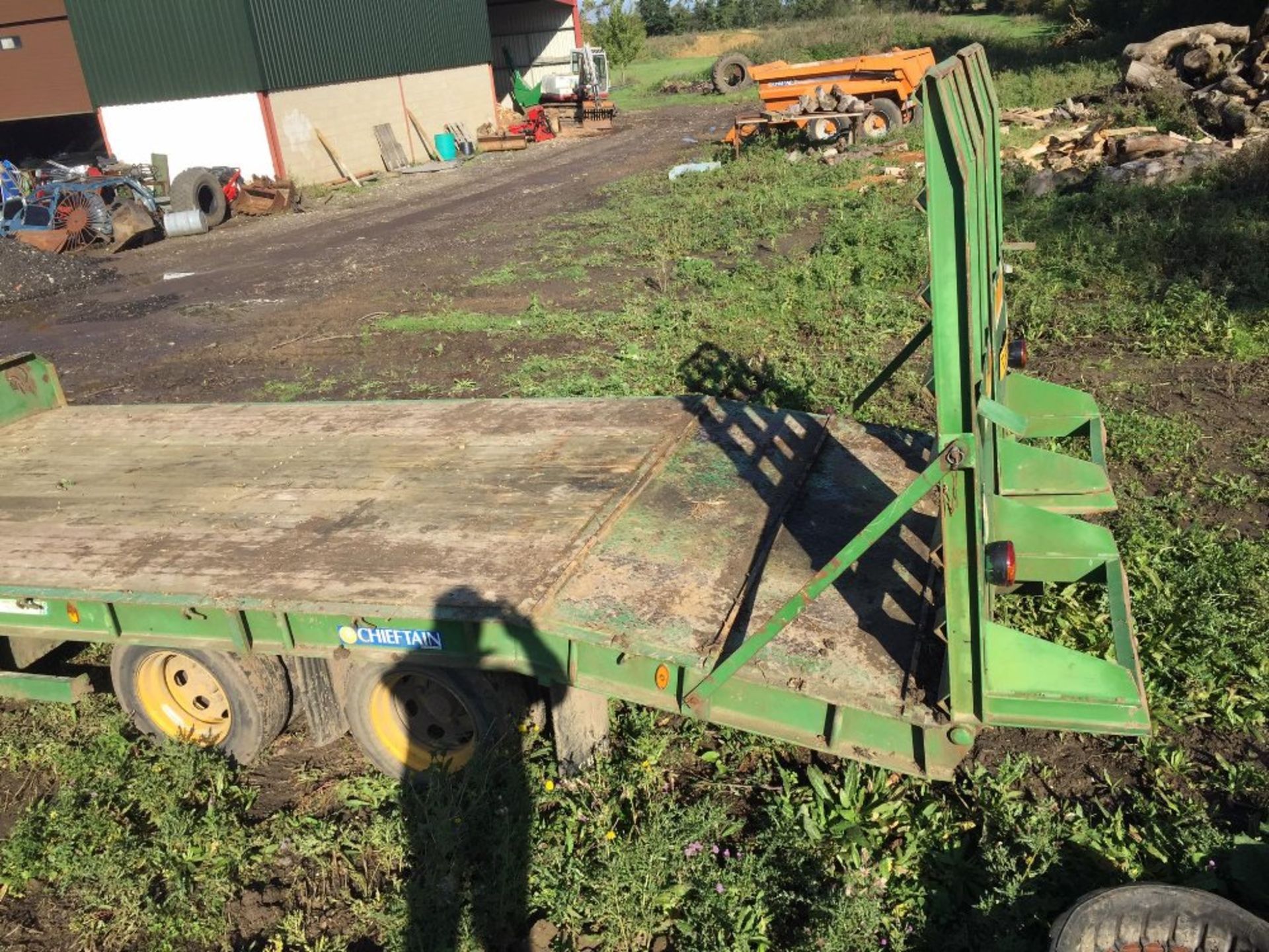 Chieftian Low Loader Trailer (2009). Lights LED and working, brakes need attention. - Image 3 of 8