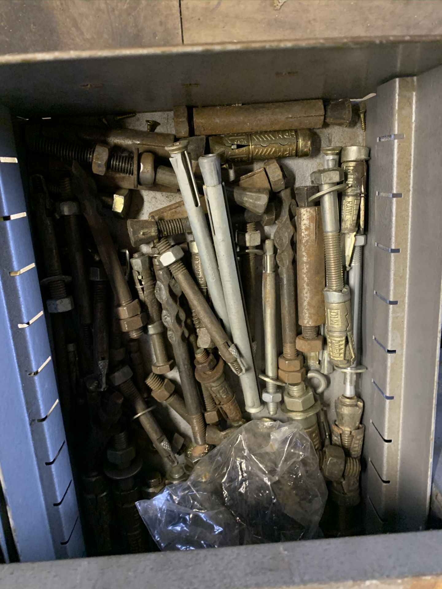 Quantity of fixing bolts/ground bolts. Stored near Gorleston, Norfolk. No VAT on this lot.