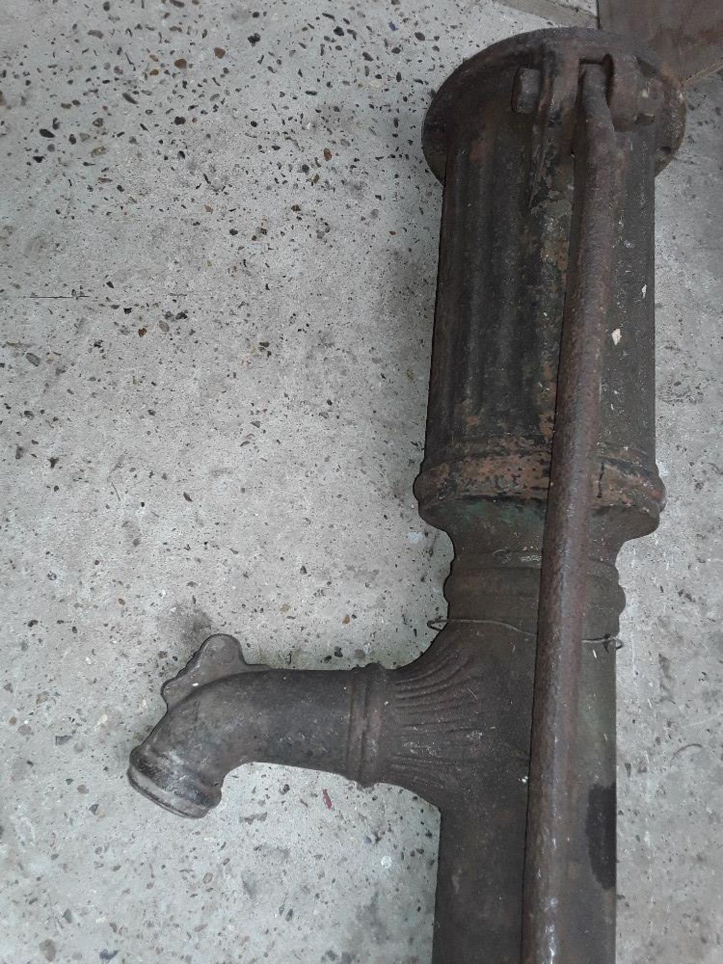 Large well Hand pump 5ft tall. Stored near Belton, Norfolk. No VAT on this item. - Image 2 of 2